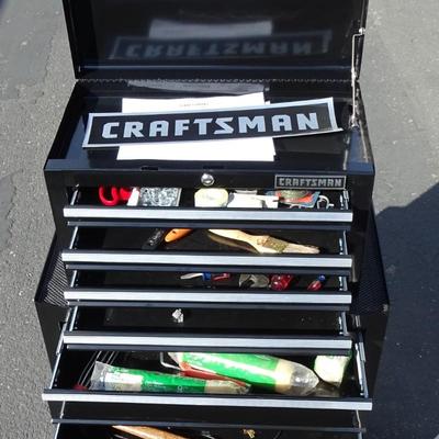 Craftsmen tool chest. Contents Included