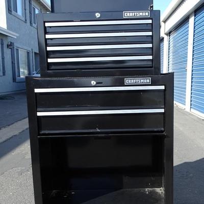Craftsmen tool chest. Contents Included