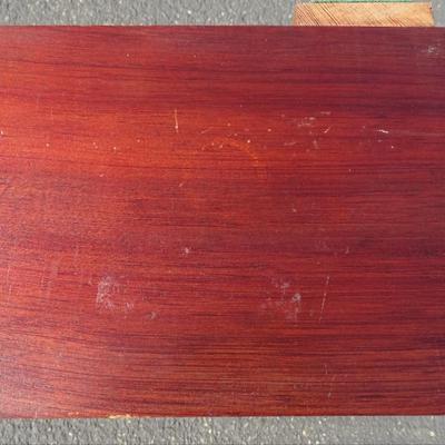 Handmade wood book shelf. General wear and tear