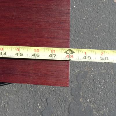 Handmade wood book shelf. General wear and tear