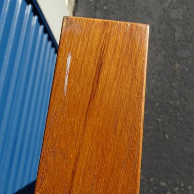 Oak shaker style slat headboard