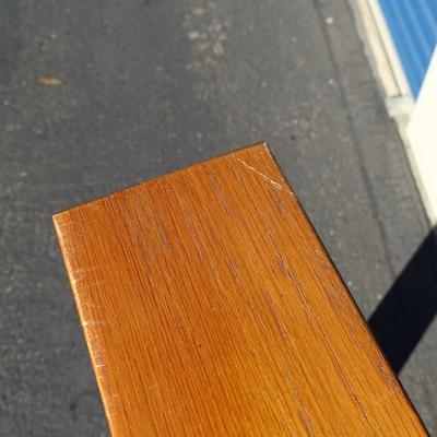 Oak shaker style slat headboard