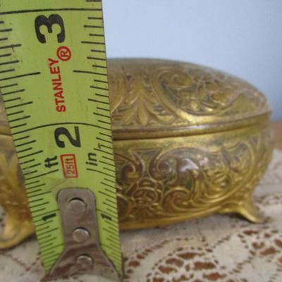 Brass Trinket Box - A