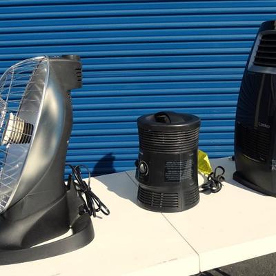 Assorted electric heaters. Good condition