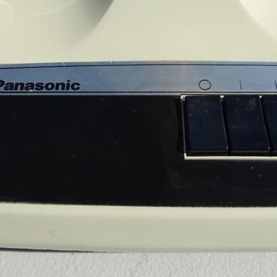 Panasonic and Lasko electric fans.