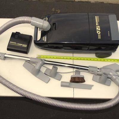 Kenmore Whispertone vacuum cleaner and accessories