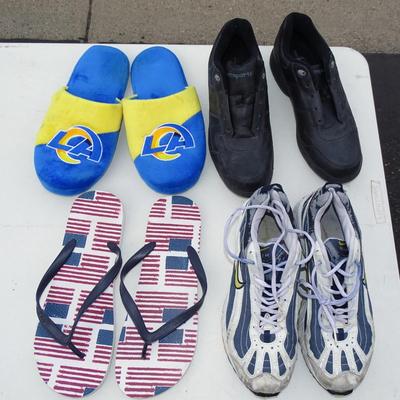 Size 10 mens shoes/slippers/sandals