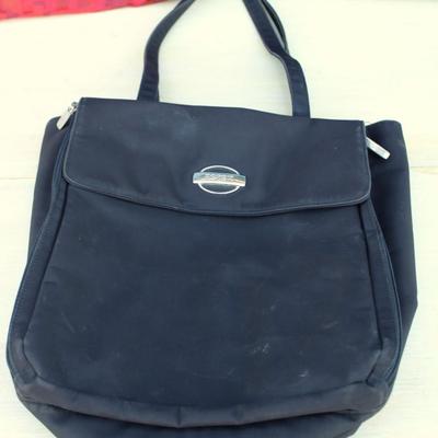 One tote bag, one esprit purse, one computer purse