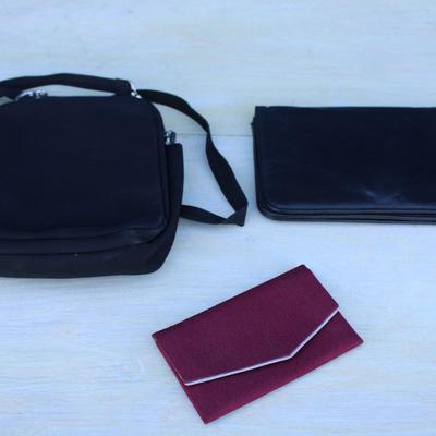 Small walking purse, wallet and card holder