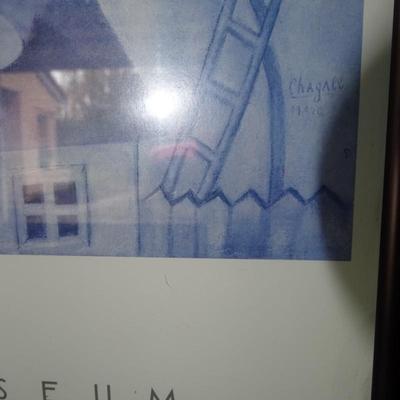 Two framed Marc Chagall prints