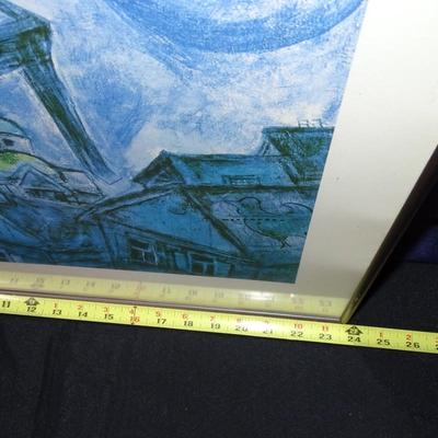 Two framed Marc Chagall prints