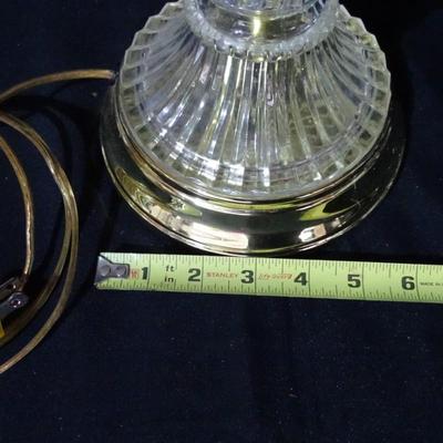 Small glass lamp made in China