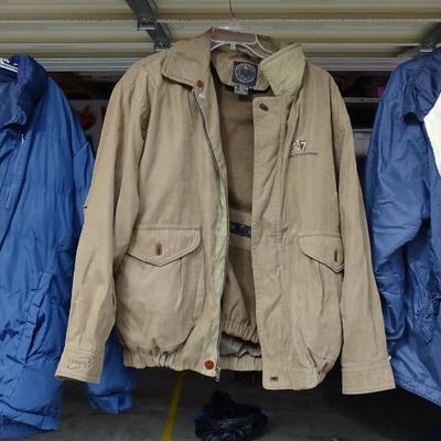 Three Men's Jackets - size Large