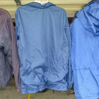 Three Men's Jackets - x2: size Large x1 size Xlarge