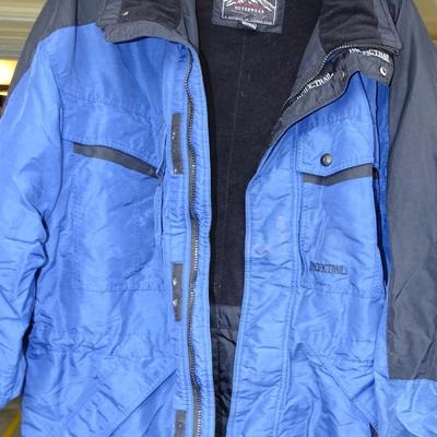 Three Men's Jackets - x2: size Large x1 size Xlarge