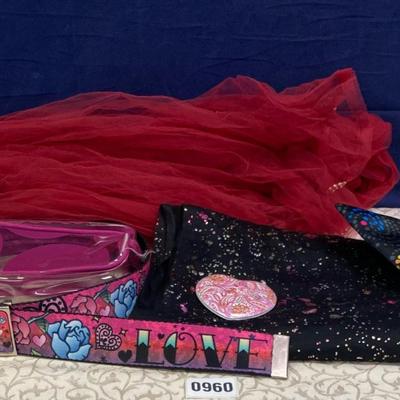 Love Belt, Bags and Scarves
