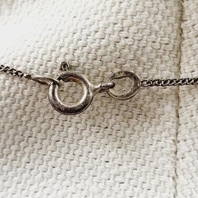 SIMON SEBBAG STERLING CHRISTMAS TREE W/ .925 CHAIN