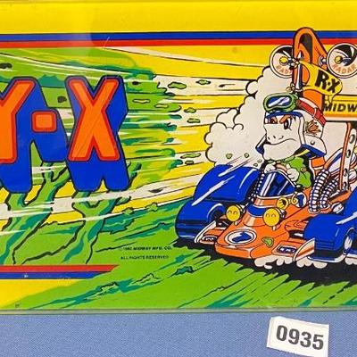 Vintage Arcade Game Marquee