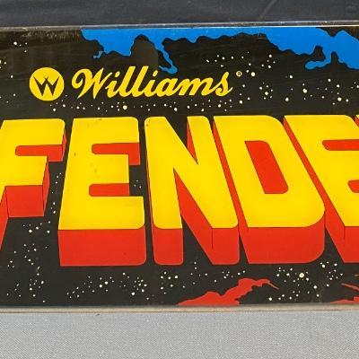 Vintage Arcade Game Marquee