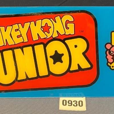 Vintage Arcade Game Marquee