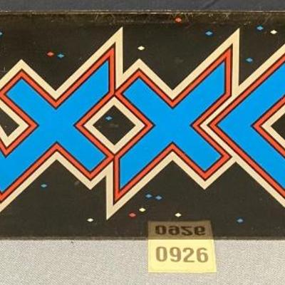 Vintage Arcade Game Marquee