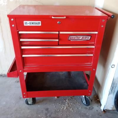US GENERAL LOCKING TOOL CHEST ON CASTERS