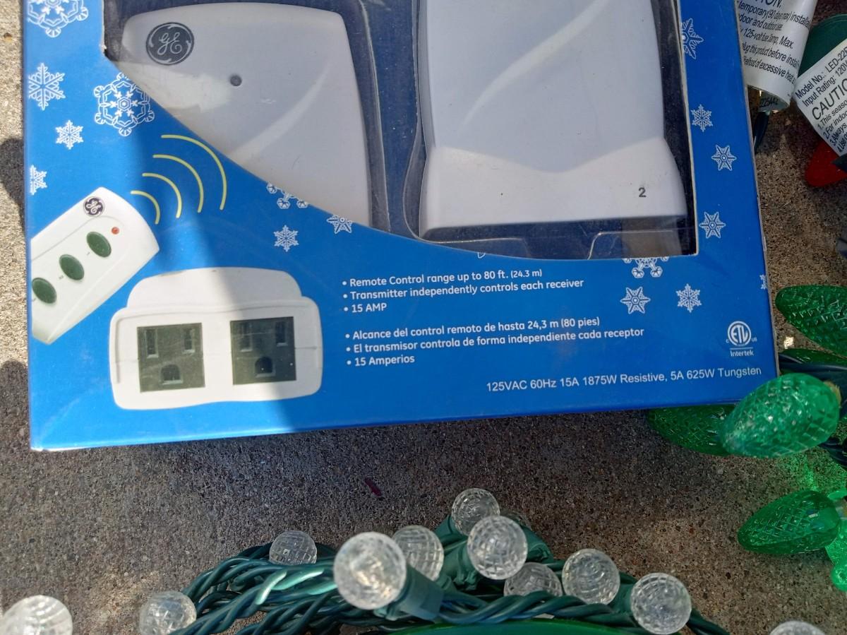 STRINGS OF LED LIGHTS, NEW REMOTES TO CONTROL THE LIGHTS