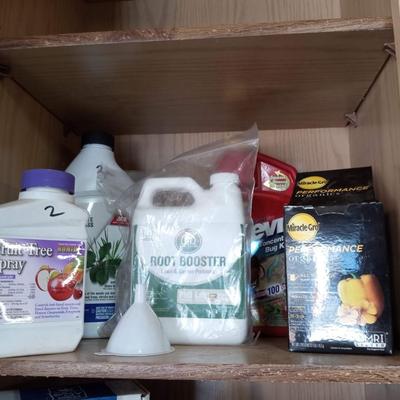 YARD & GARDEN CHEMICALS, LOPERS, PUSH BROOM, SLEDGE HAMMER AND MORE