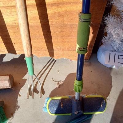 YARD & GARDEN CHEMICALS, LOPERS, PUSH BROOM, SLEDGE HAMMER AND MORE