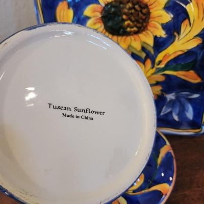 Sunflower Lot #1 - Lots of Sunflower items in sunny yellow and rich blues!