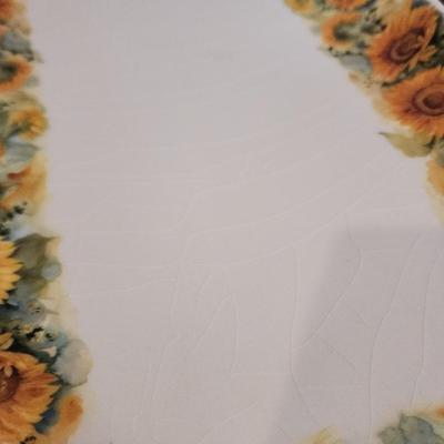 Sunflower Lot #2 Hand painted ceramic decorative dishes