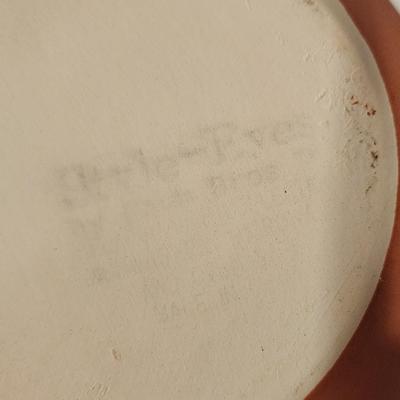 Style-Eyes Terra Cotta with Green Glaze 8" Sangria Pitcher