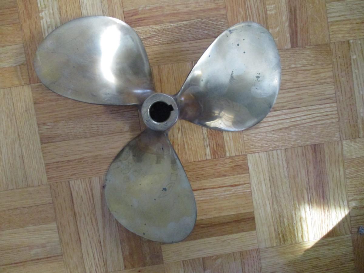 Brass Boat Propeller A