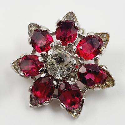 BEAUTIFUL FAUX STONE CLIP ON EARRINGS