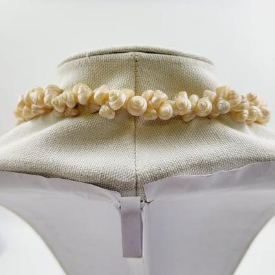 BEAUTIFUL IRIDESCENT SHELL NECKLACE
