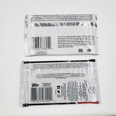 UNOPENED 2 PACKS OF SOCCER CARDS