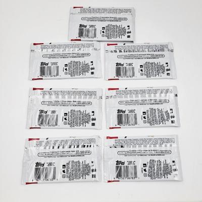 UNOPENED OPENING GAME DAY BASEBALL CARDS 7 PACKS