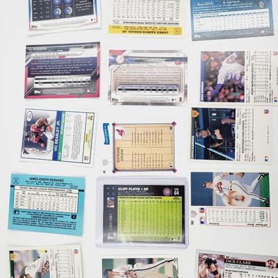 21 MULTI PLAYERS BASEBALL CARD COLLECTION
