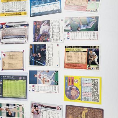 21 MULTI PLAYERS BASEBALL CARD COLLECTION