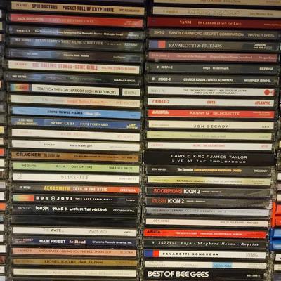 Misc LOT of over 260 Music CDs - Classic Rock, Classical, Opera, Old School crooners, Christmas - a bit of everything