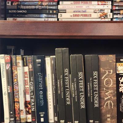 Lot of 90+ DVDs & BluRays - movies and TV series: Eclectic collection of Comedy, Drama, Adventure, Musicals, Nature & more