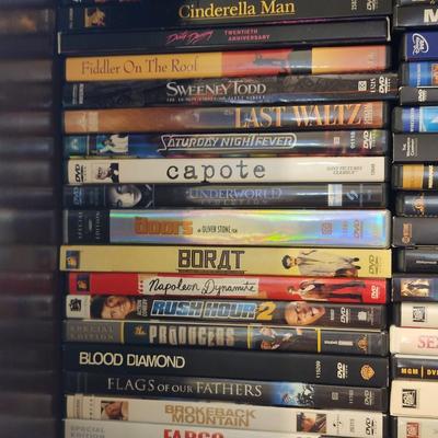 Lot of 90+ DVDs & BluRays - movies and TV series: Eclectic collection of Comedy, Drama, Adventure, Musicals, Nature & more
