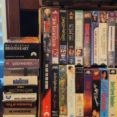 VHS Lot - 75+ Movies