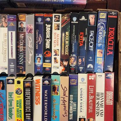 VHS Lot - 75+ Movies