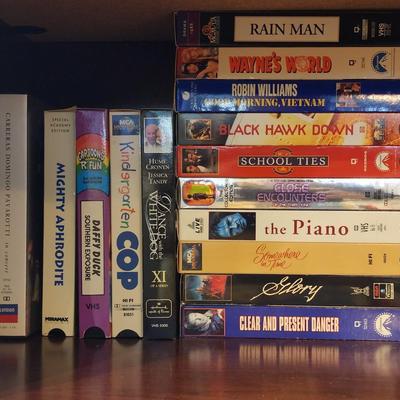 VHS Lot - 75+ Movies