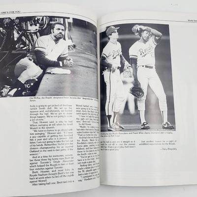 1985 WORLD CHAMPIONS BASEBALL TEAM - ROYALS by THE KANSAS CITY STAR BOOK
