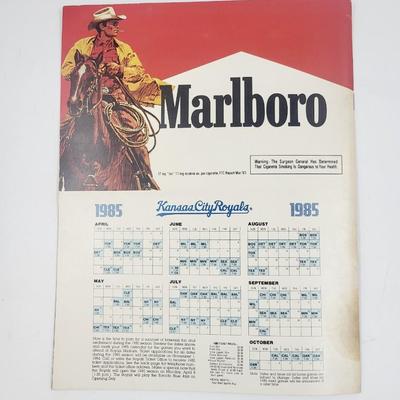 1984 AMERICAN LEAGUE CHAMPIONSHIP SERIES OFFICIAL SCOREBOARD W/ TICKET STUBBS