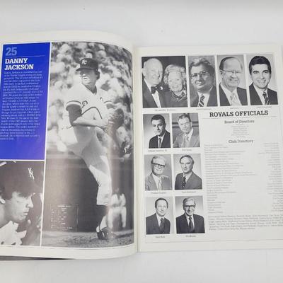 1984 KANSAS CITY ROYALS YEARBOOK