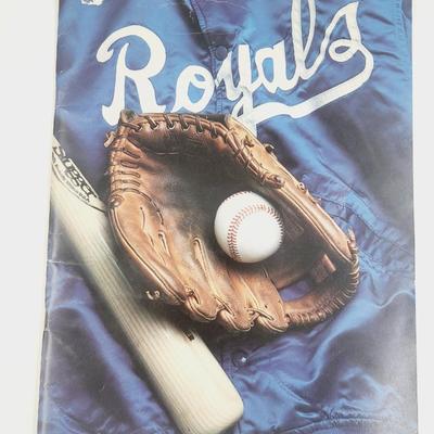 1984 KANSAS CITY ROYALS YEARBOOK