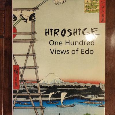 Hiroshige - One Hundred Views of Edo Coffee Table Art Book HCDJ edited by Mikhail Uspensky Very good in very good jacket